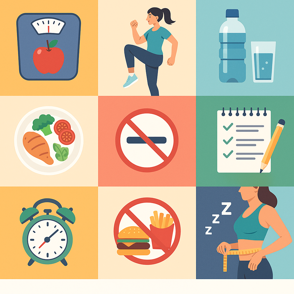 10 Astuces Efficaces pour Perdre du Poids Rapidement