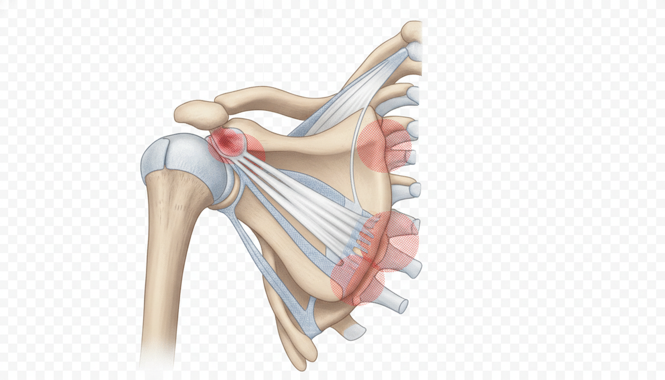 Ligamentos del hombro: Anatomía y Lesiones