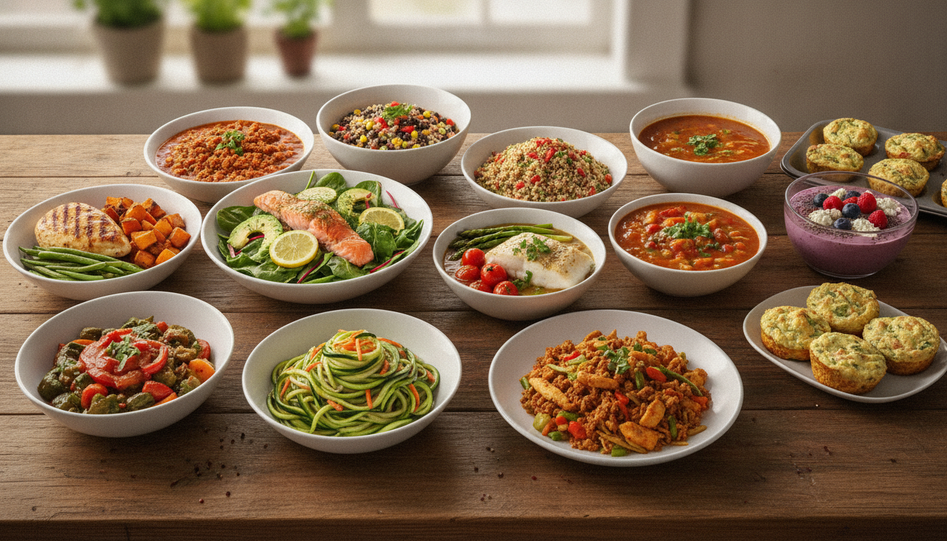 Repas perte de poids : 10 recettes faciles et rapides