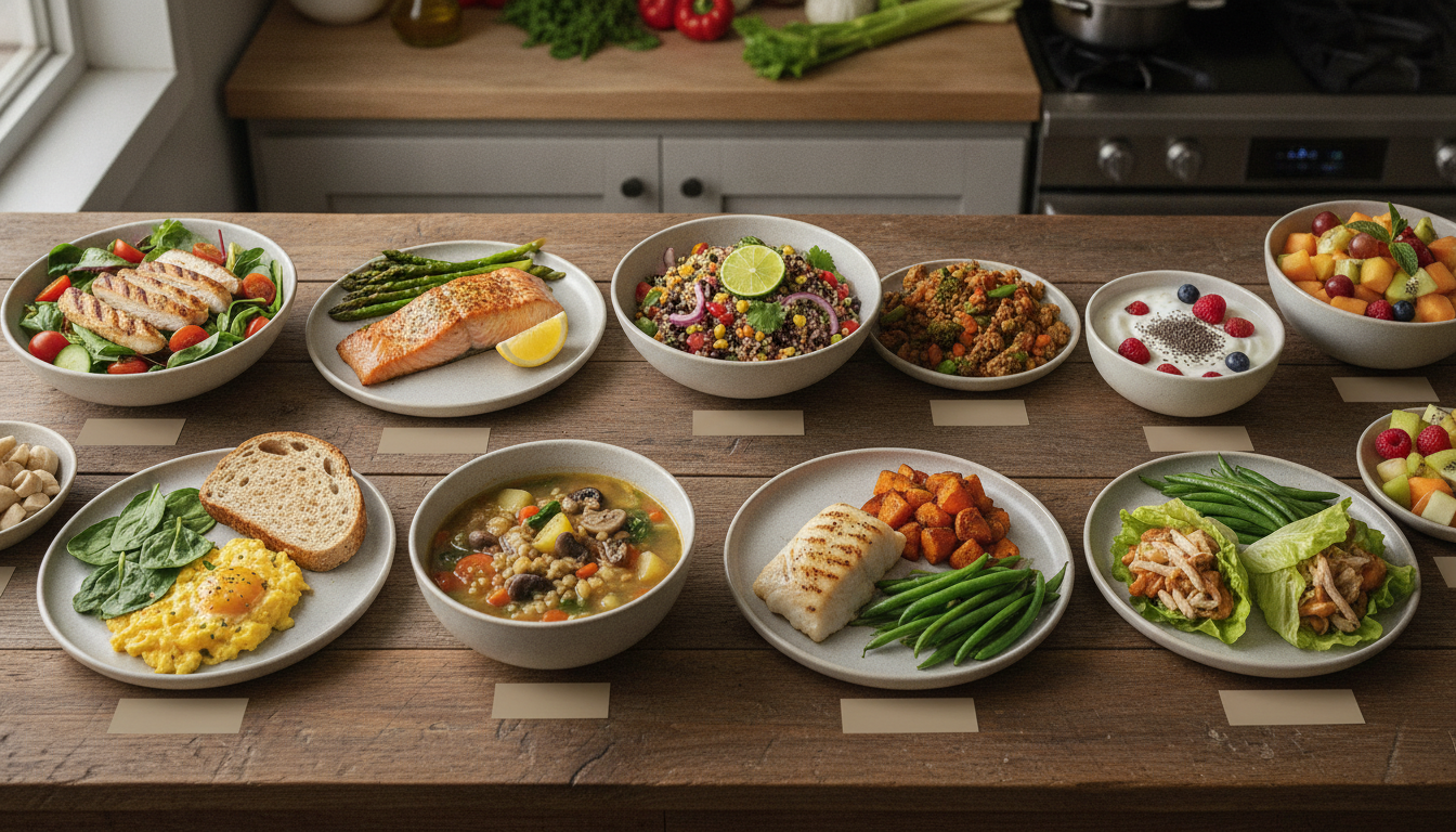 10 Comidas saludables para bajar de peso
