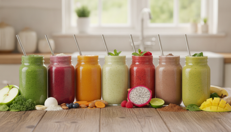 7 Batidos para Bajar de Peso y Quemar Grasa