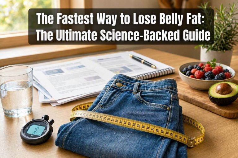 The Fastest Way to Lose Belly Fat: The Ultimate Science-Backed Guide
