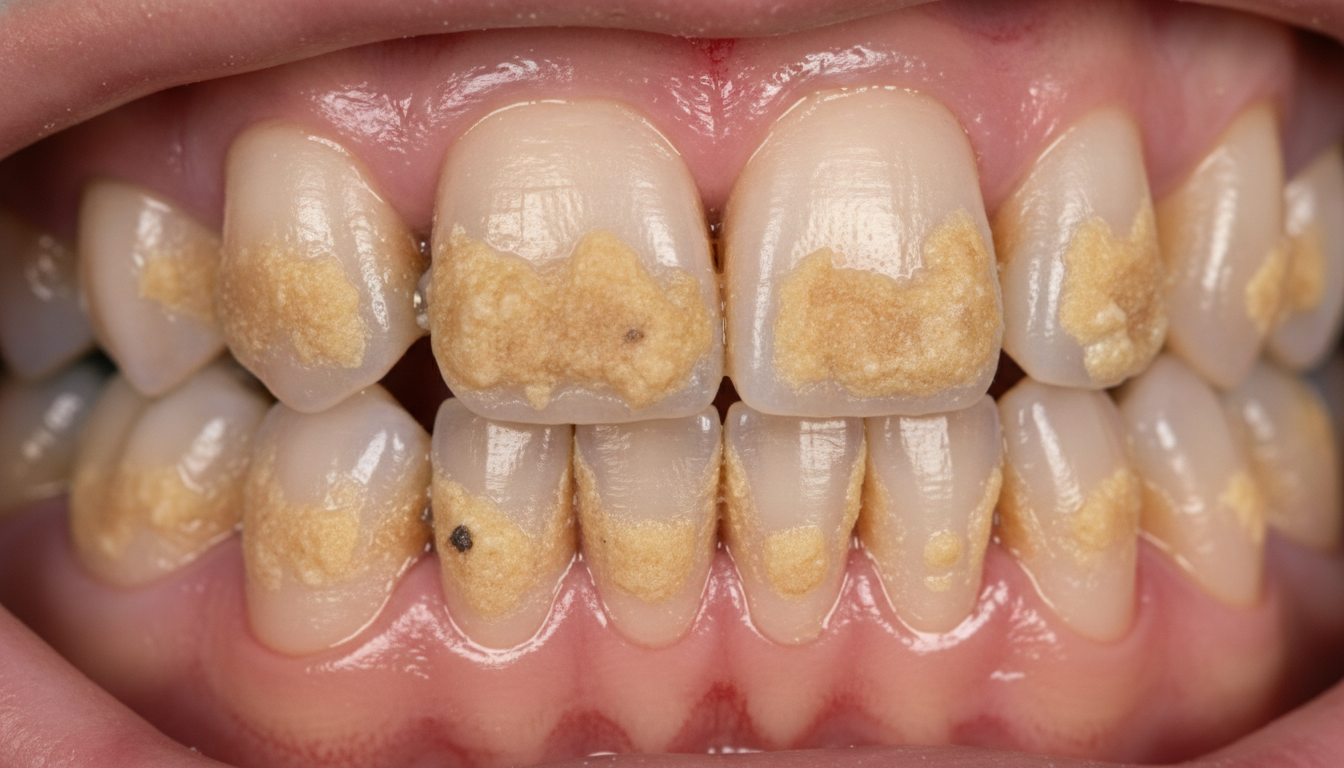 gingivitis plaque on teeth