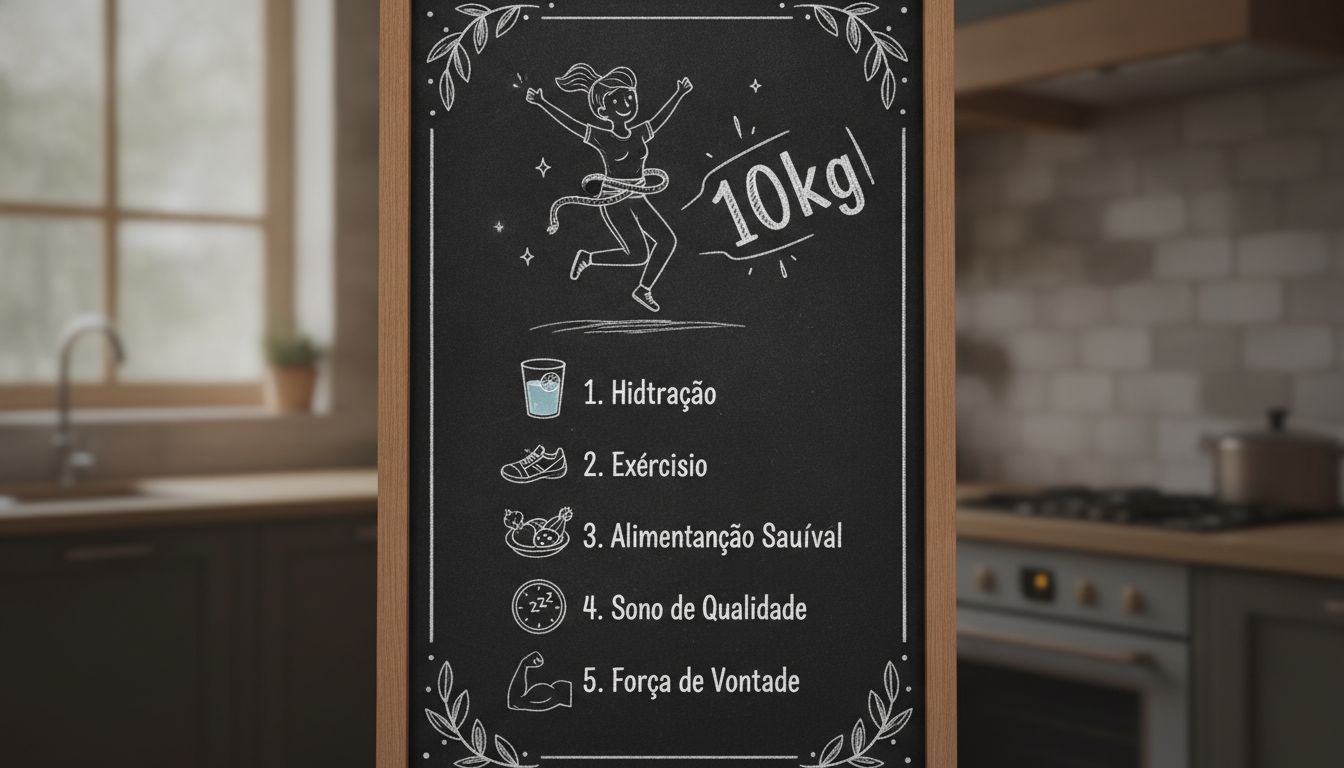 quero emagrecer urgente 10kg