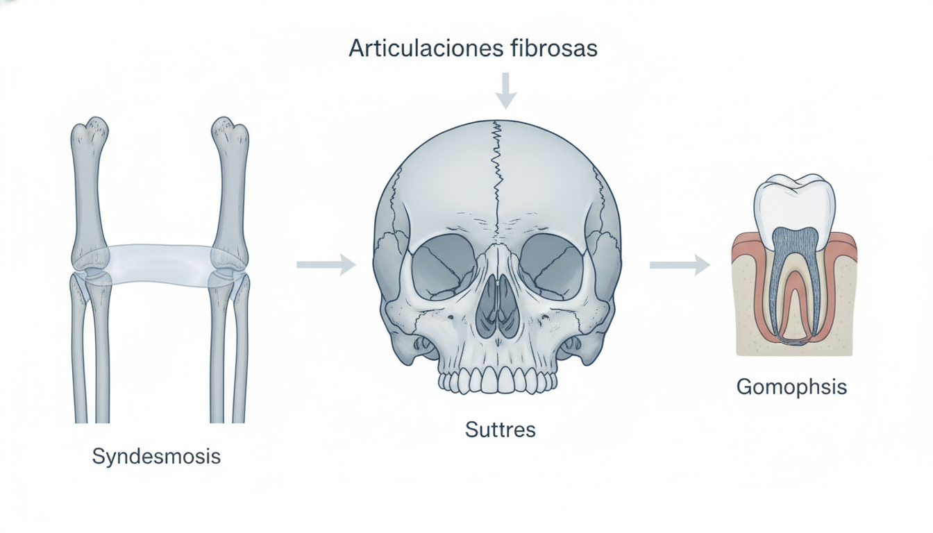 Articulaciones fibrosas: Qué son y tipos