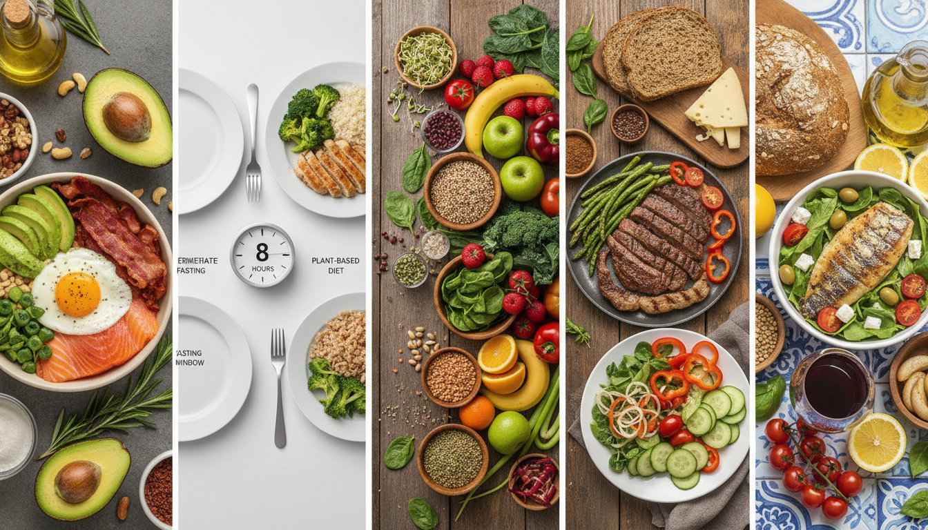 5 Dietas Efectivas Para Bajar de Peso Rápido