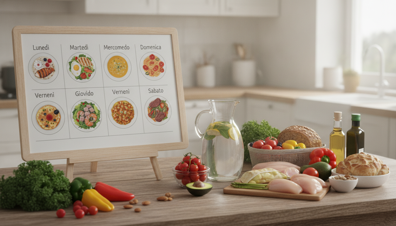 Dieta Perdere Peso: Menu Settimanale Efficace