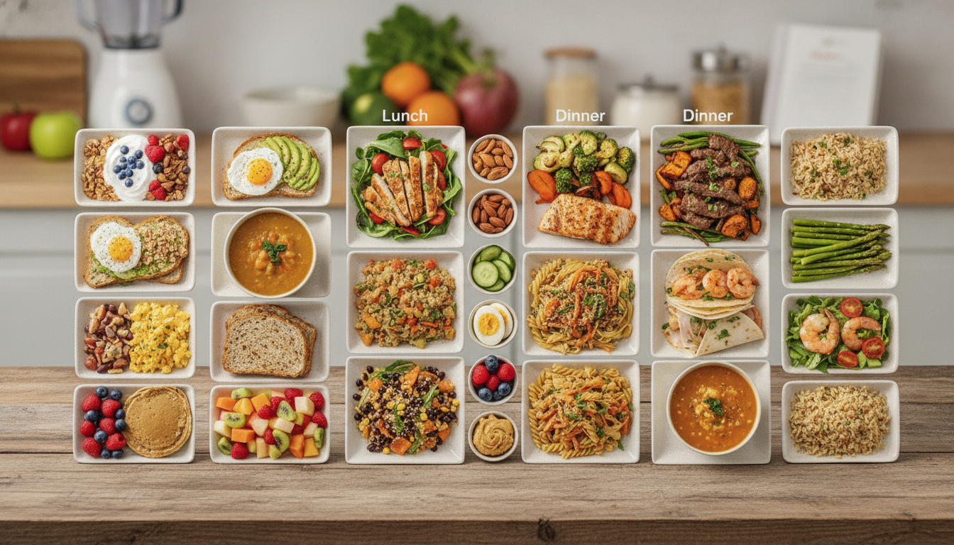 Dieta para bajar de peso: Menú semanal efectivo